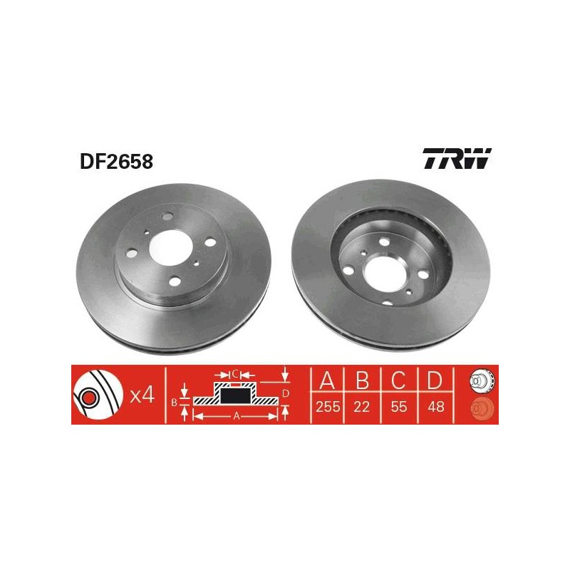 PAIRE DE DISQUES
