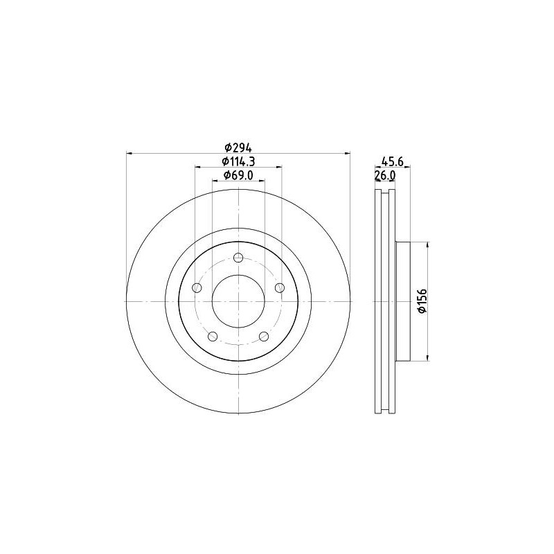 54844PRO DISQUE FRE - PRIX UNIT.CAR