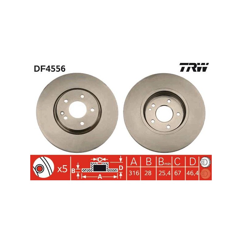 PAIRE DE DISQUES