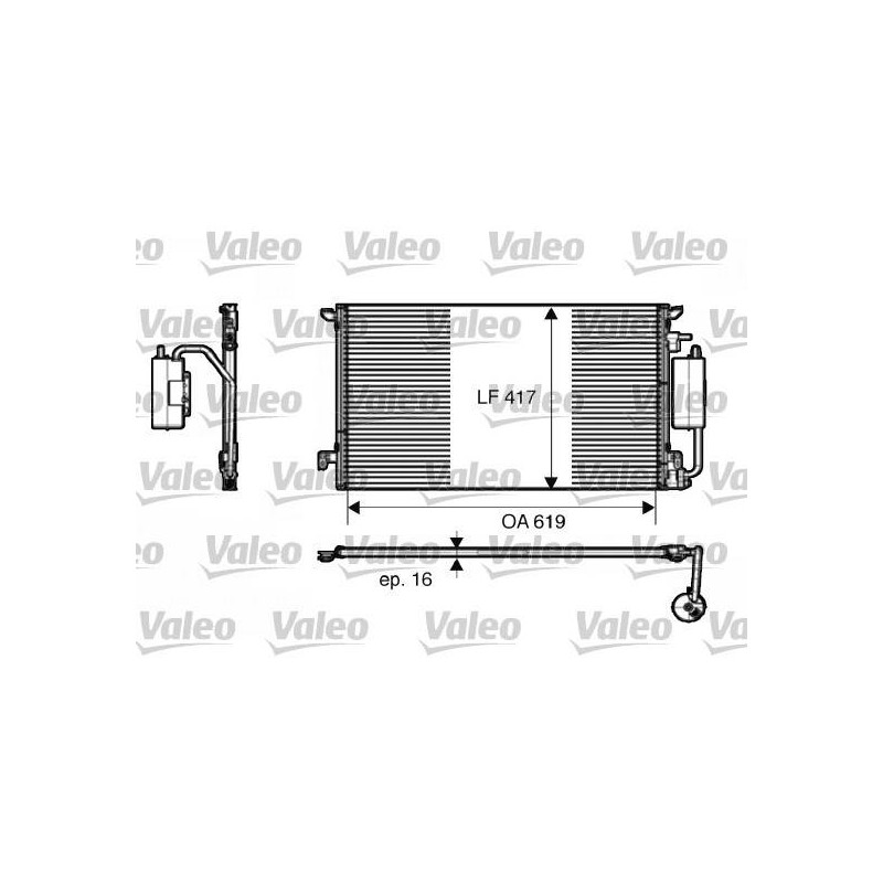 COND ALFA ROMEO 147 / OPEL VECTRA C