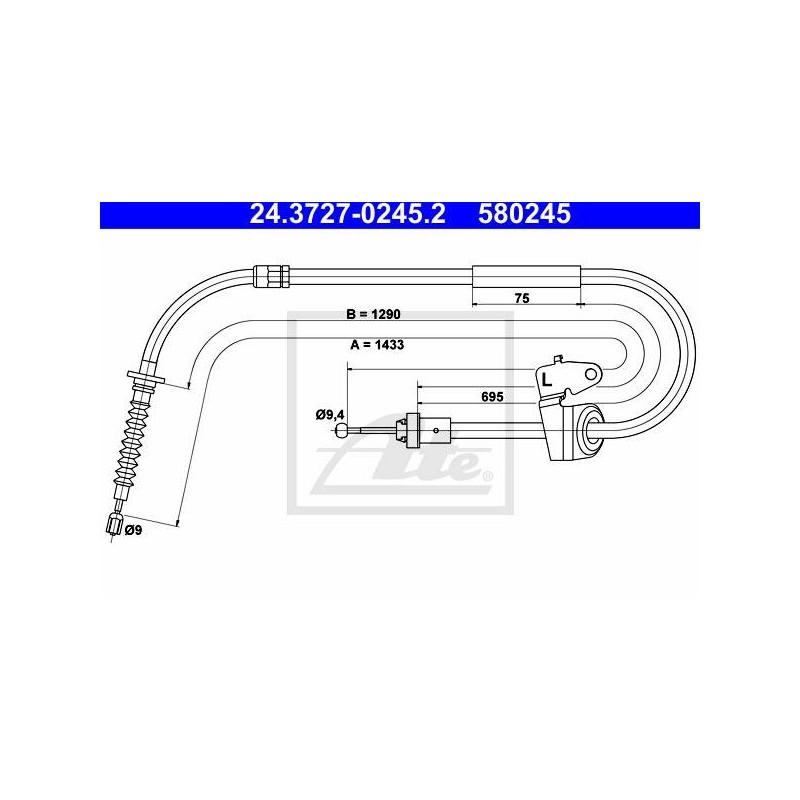 CABLE DE FREIN A MAIN