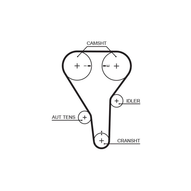 COURROIE DISTRIBUTION RPM RACING