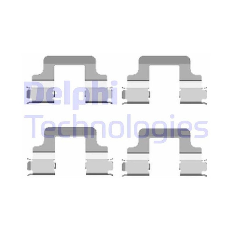 KIT ACCESSOIRES PLAQUETTES DE FREIN