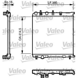 RAD MOT PSA C3 II. DS3. 207. 208