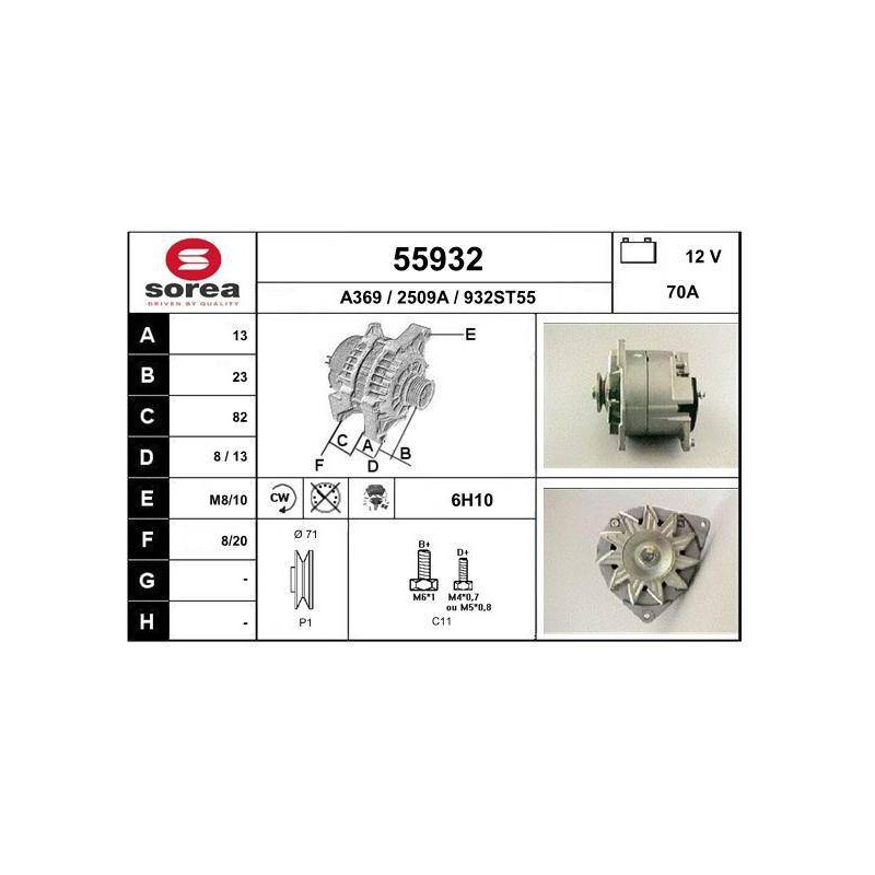 ALTERNATEUR VL / 2300-2600