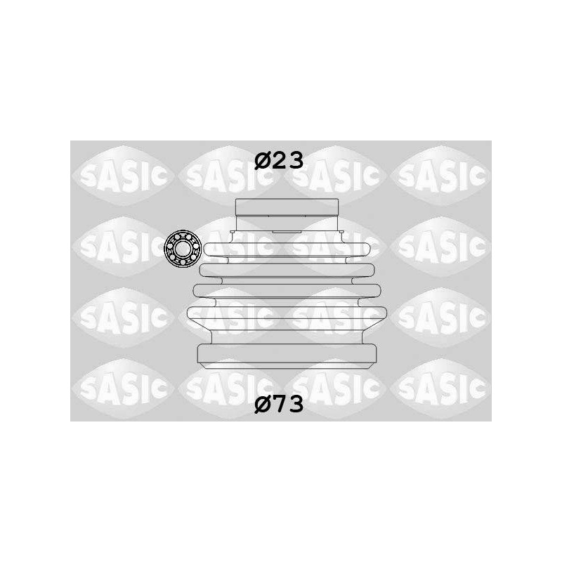 KIT SOUFFLET DE TRANSM. COTE BV