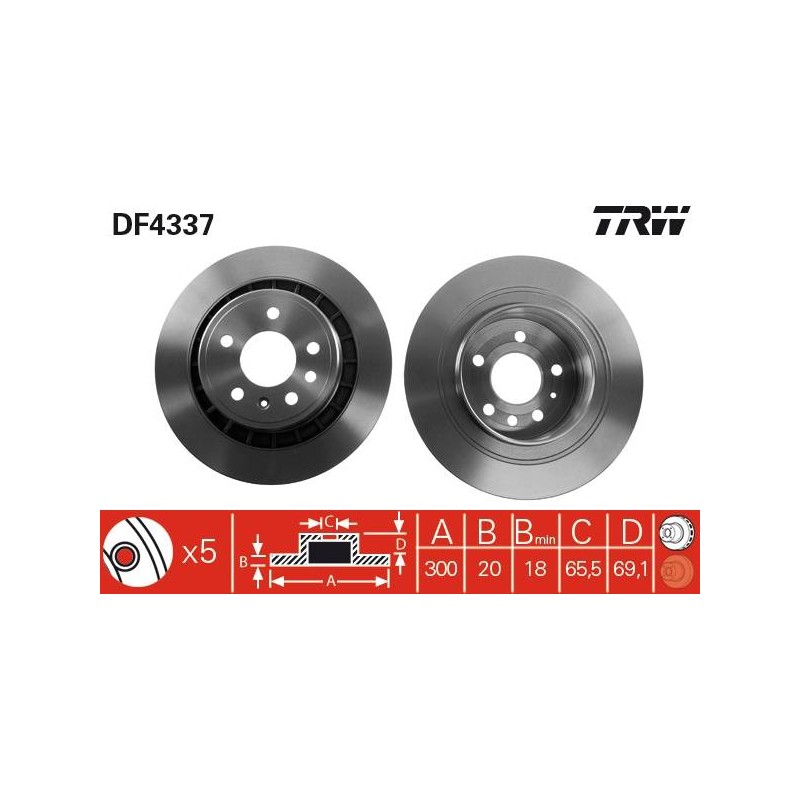 PAIRE DE DISQUES