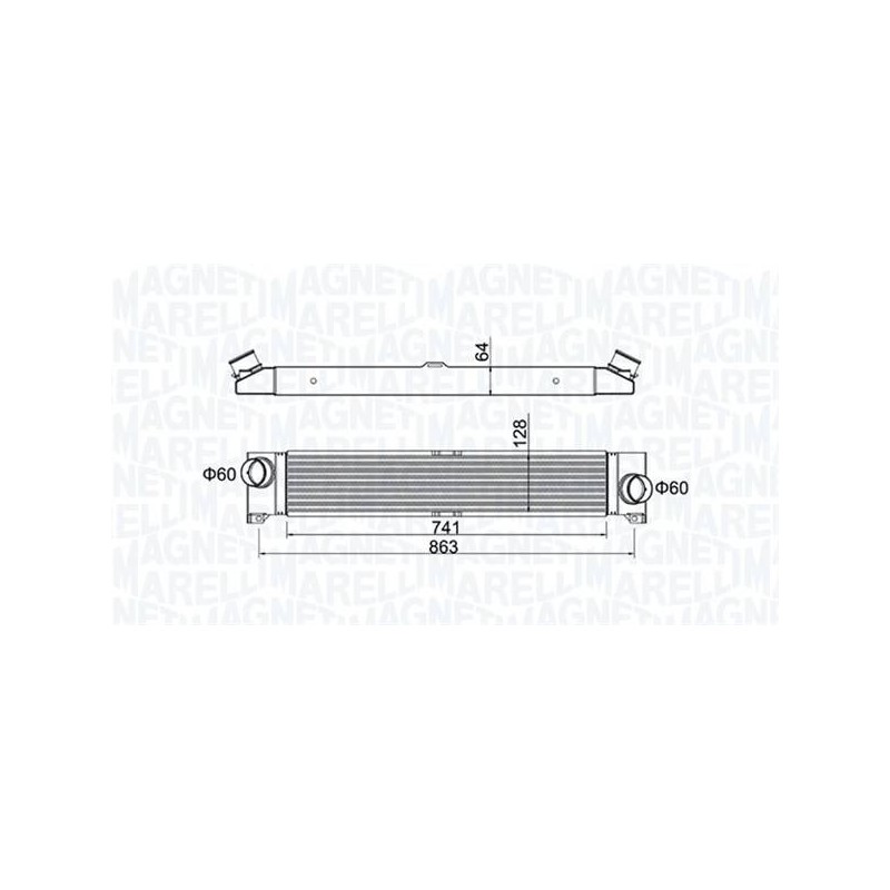 INTERCOOLER DUCATO 130 MJET 2.3 D