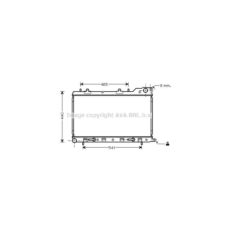 RAD EAU-VL/VUL- SUBARU- PRE