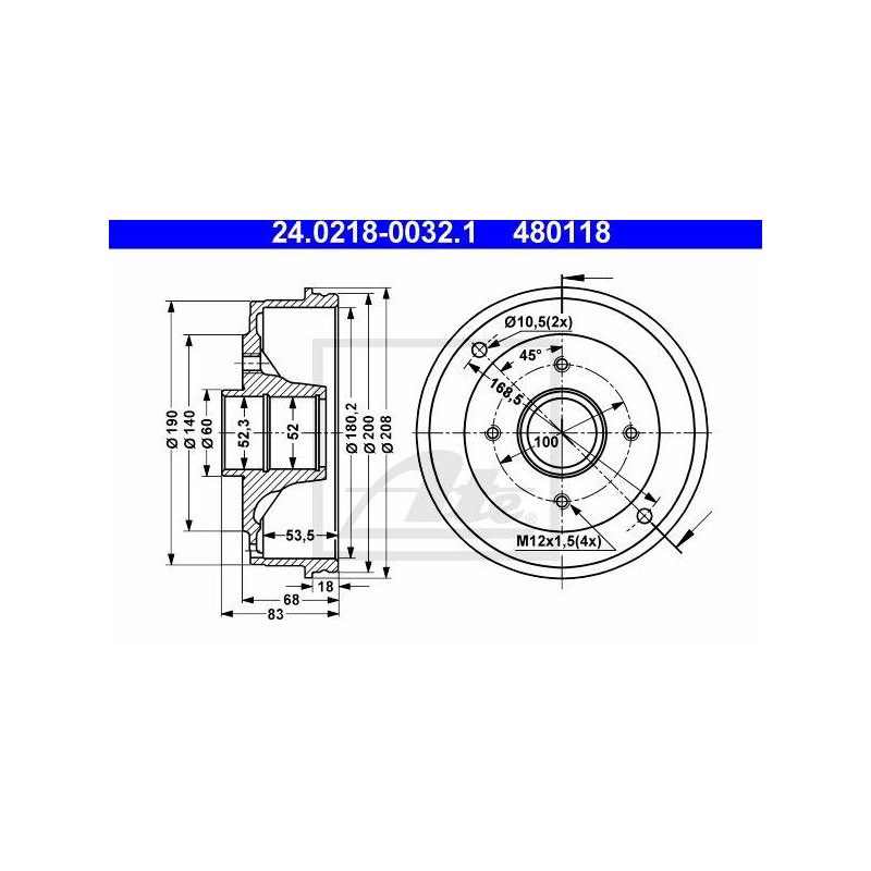 TAMBOUR PRIX UNITAIRE