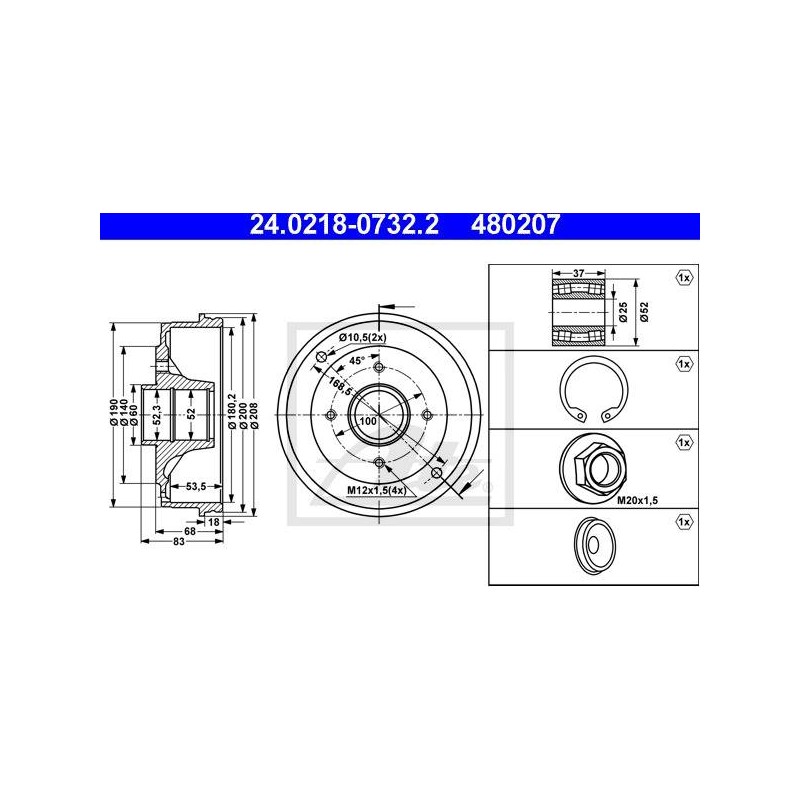 TAMBOUR PRIX UNITAIRE