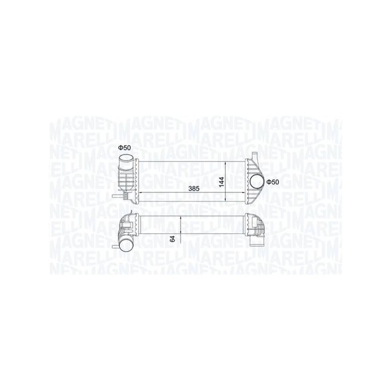 INTERCOOLER RENAULT KANGOO 1.5DCI90