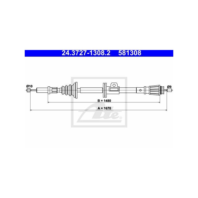 CABLE DE FREIN A MAIN