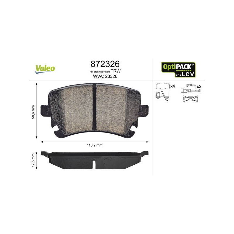 OPTIPACK POUR LCV VW TRANSPORTER V