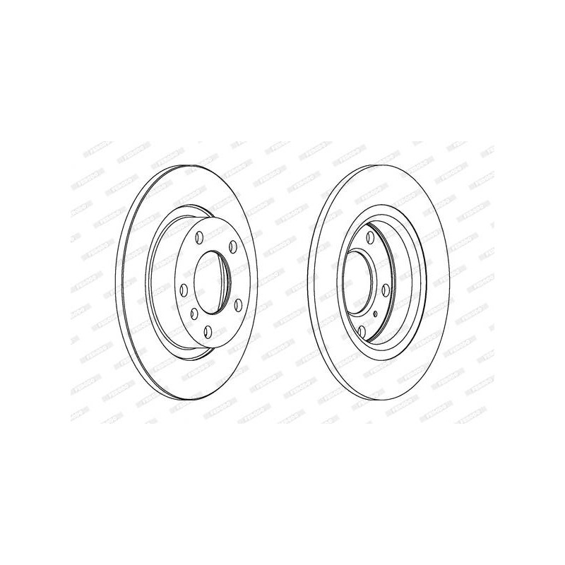 DISQUES DE FREIN VL (2P.)