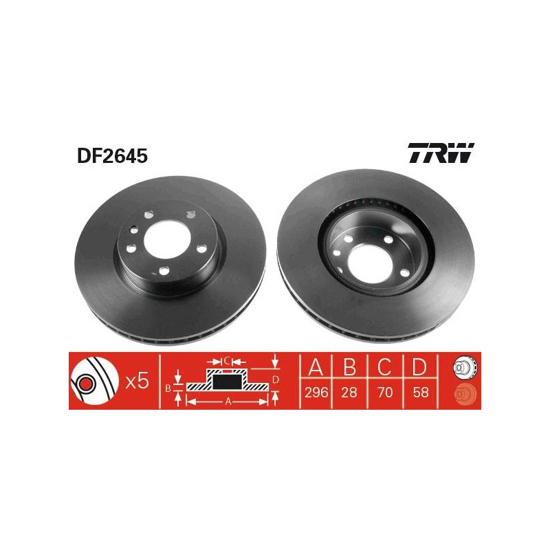 PAIRE DE DISQUES