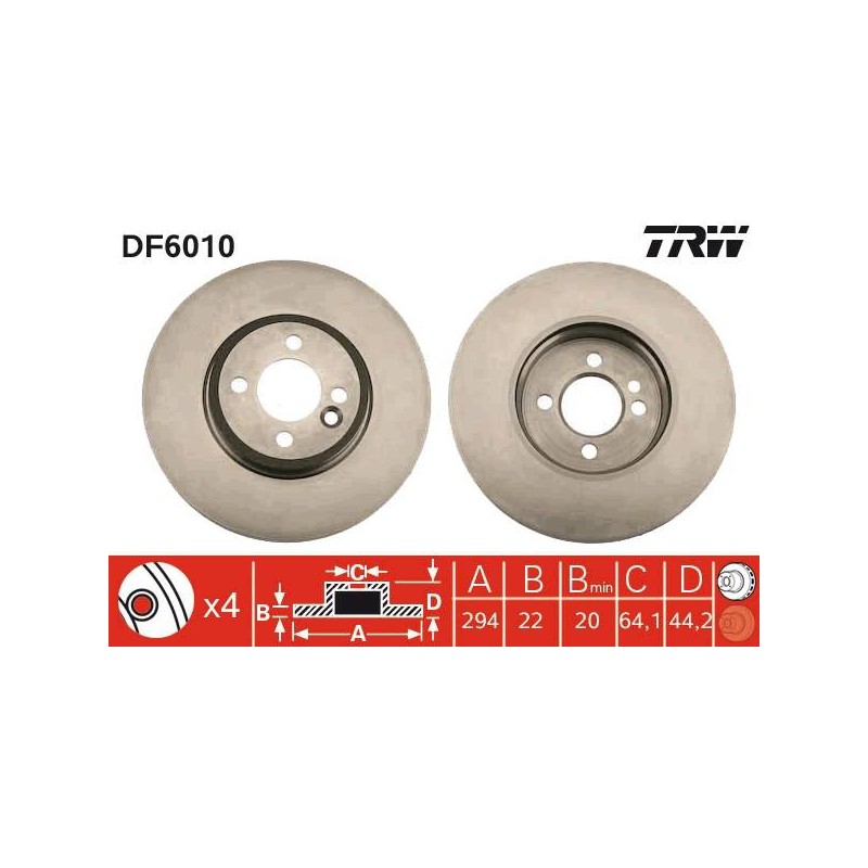 PAIRE DE DISQUES