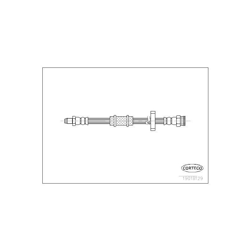 FLEXIBLE DE FREIN FIAT +LT-INNOC