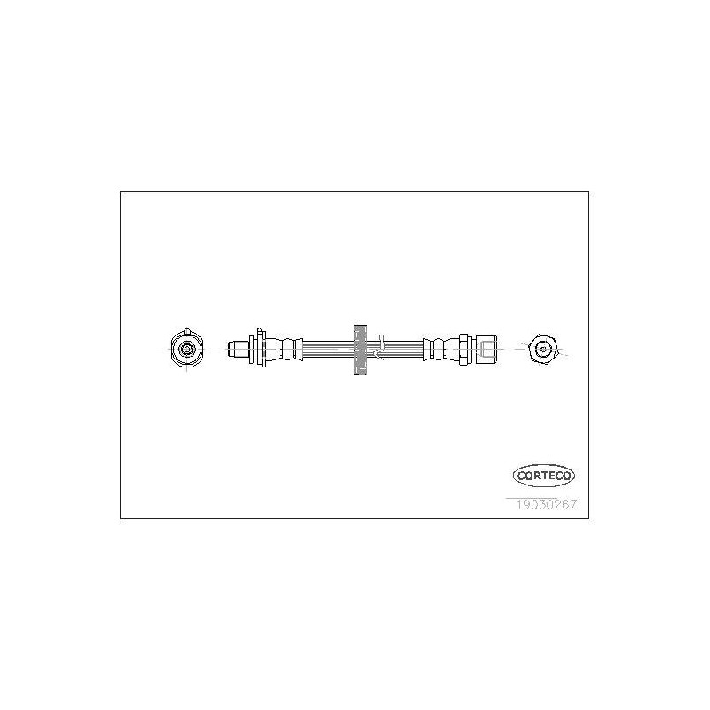 FLEXIBLE DE FREIN SAAB 900.9-3