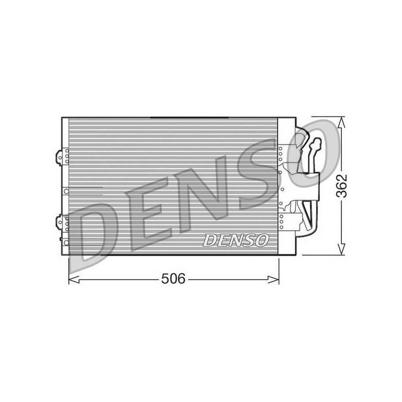 CONDENSEUR FORD FIESTA