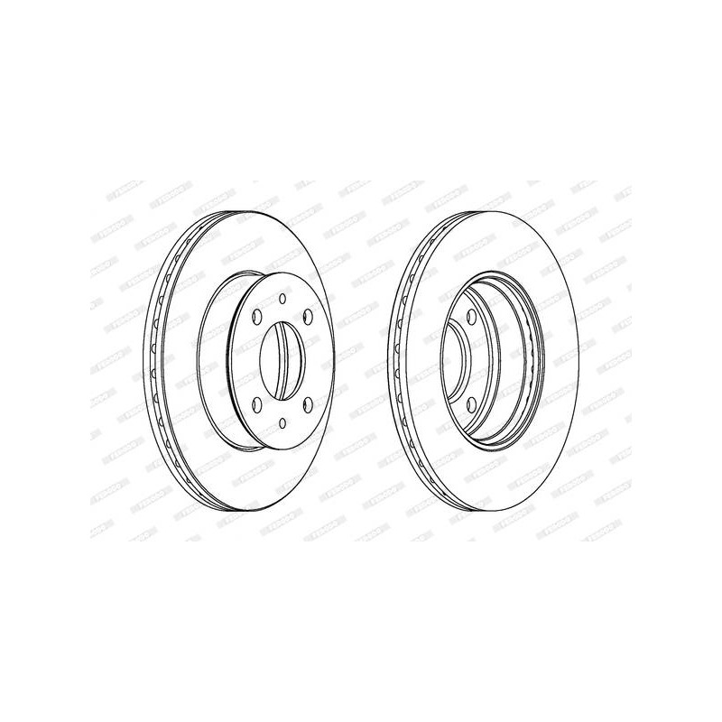DISQUES DE FREIN (2P)