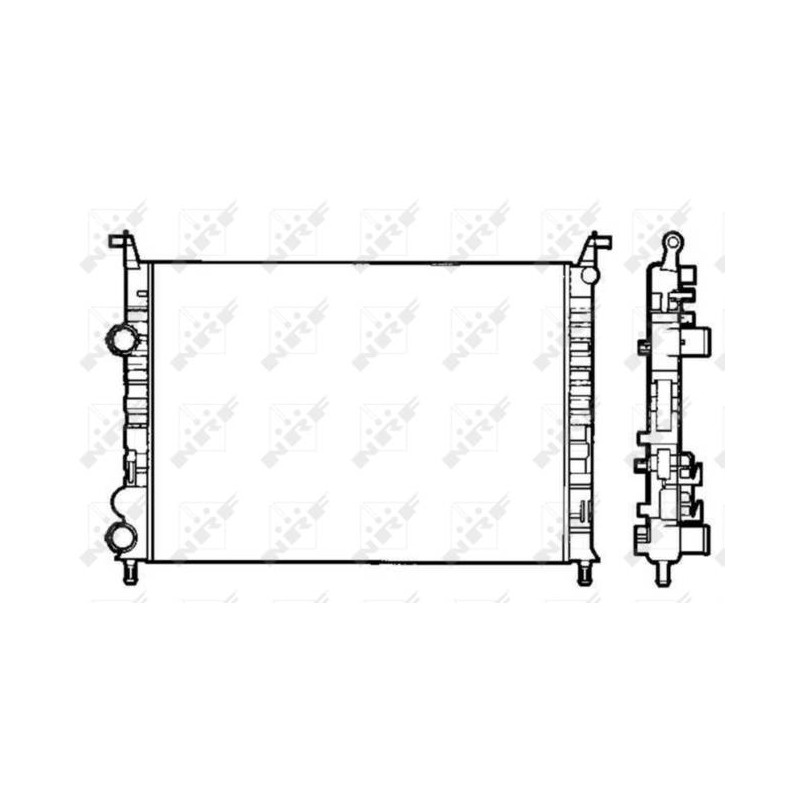RAD FIAT ALBEA 1.2 97- RADIATORS AL