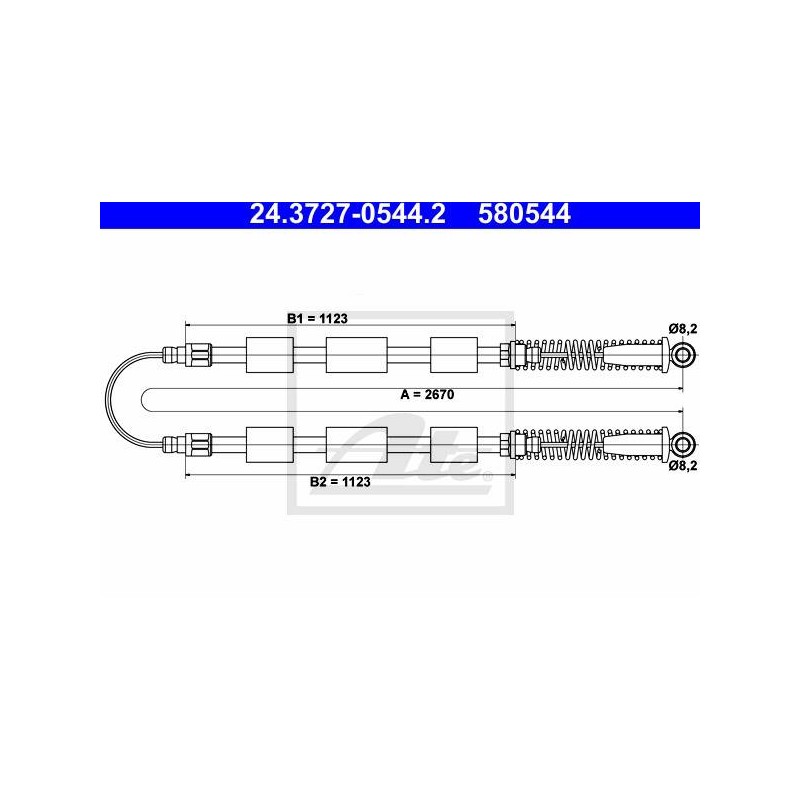 CABLE DE FREIN A MAIN