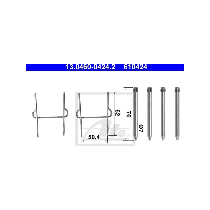 ACCESSOIRES PLAQUETTES DE FREIN