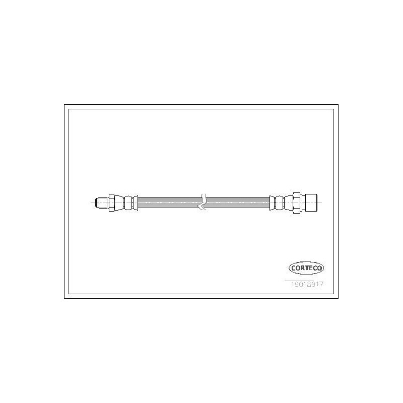 FLEXIBLE DE FREIN VW-VW L.T.