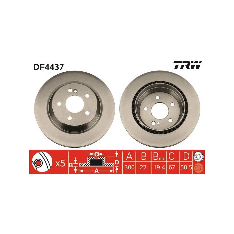 PAIRE DE DISQUES