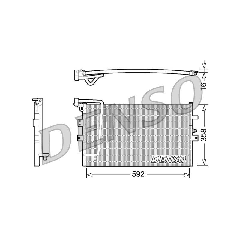 CONDENSEUR SAAB 9-5