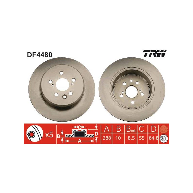 PAIRE DE DISQUES