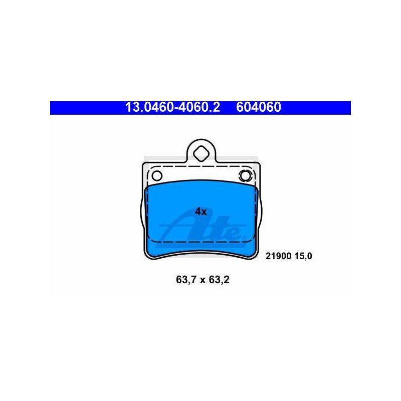 PLAQUETTES DE FREIN