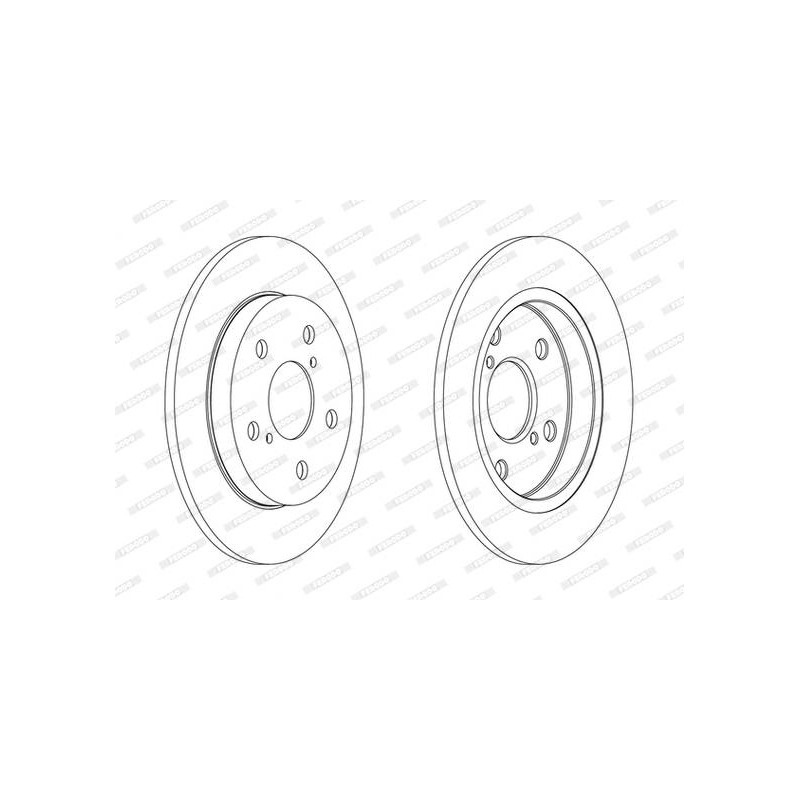 DISQUES DE FREIN VL (2P.)