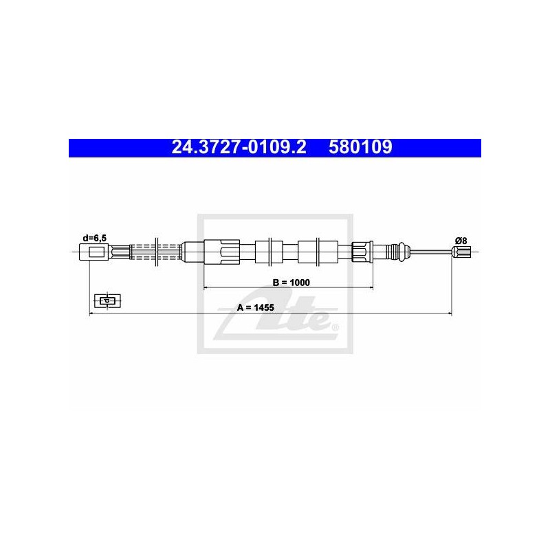 CABLE DE FREIN A MAIN