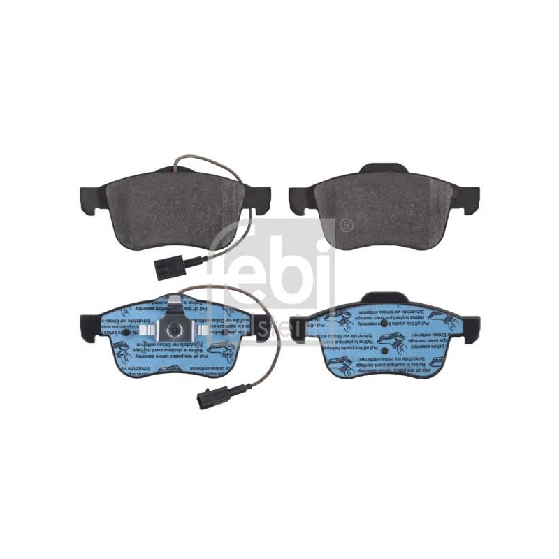 KIT DE PLAQUETTES DE FREIN