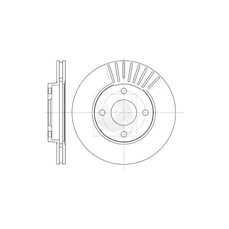 DISQUE DE FREIN AVANT