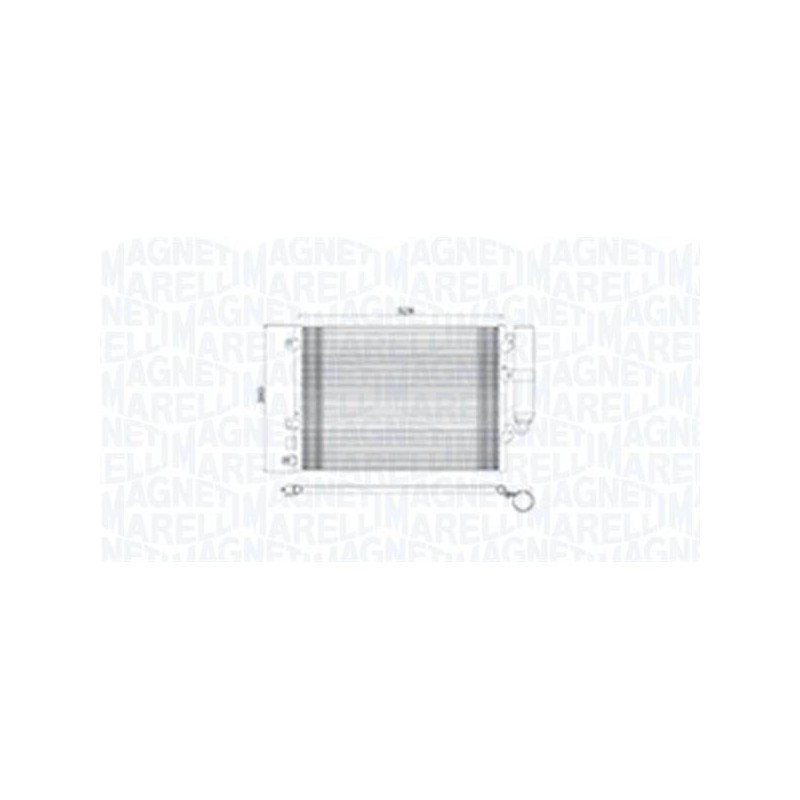 CONDENSEUR POUR DACIA SANDERO/LOGAN