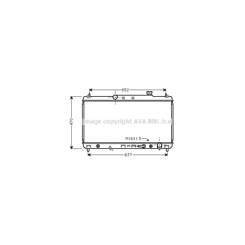 RAD EAU-VL/VUL- TOYOTA- PRE