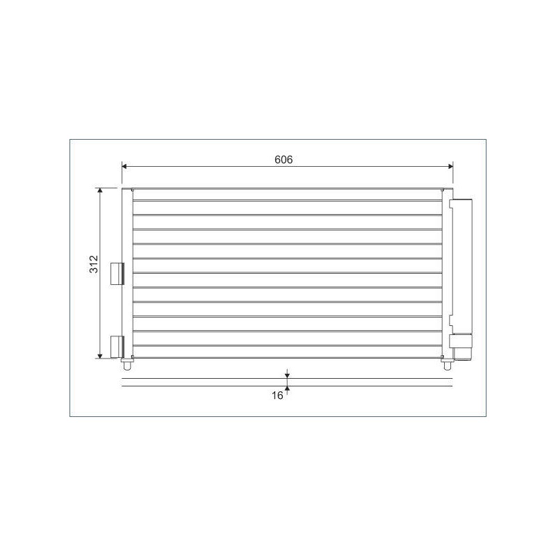 COND FIAT PUNTO II / LANCIA YPSILON