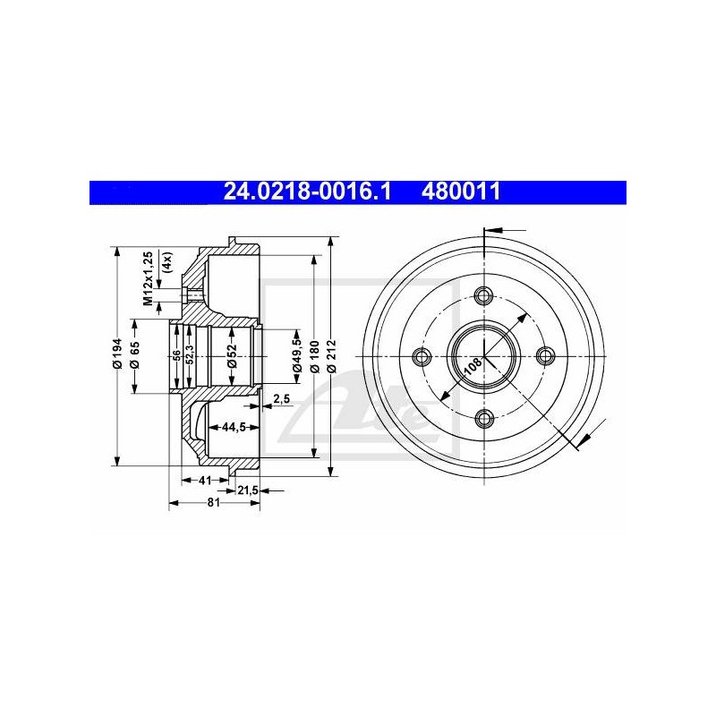TAMBOUR PRIX UNITAIRE