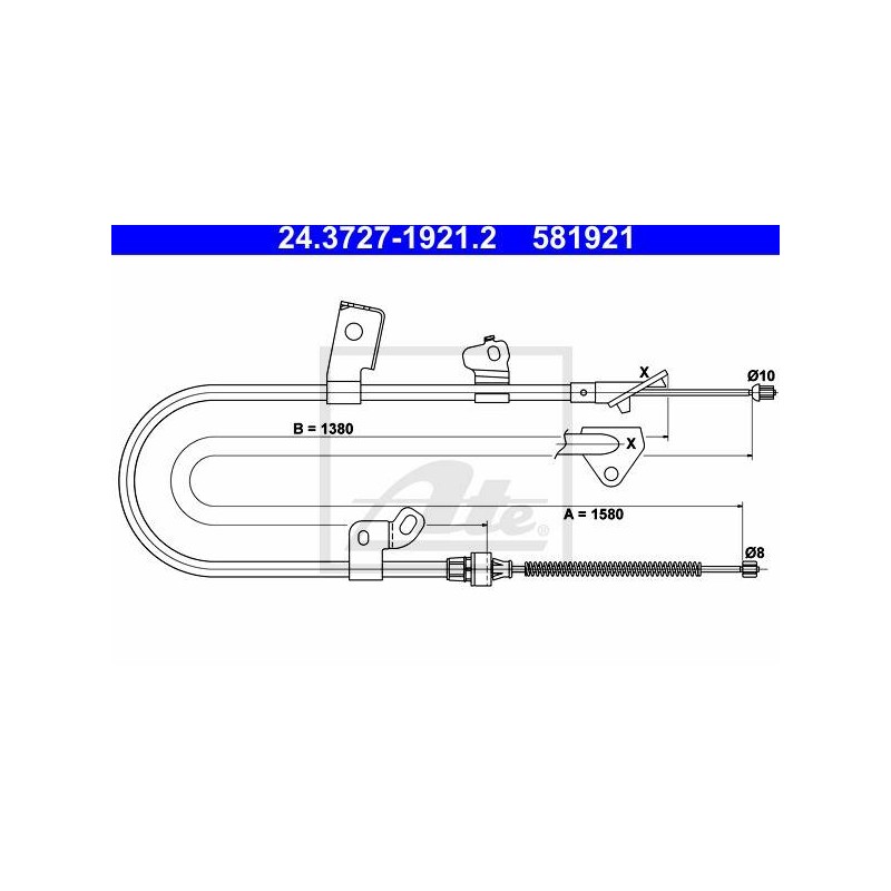 CABLE DE FREIN A MAIN