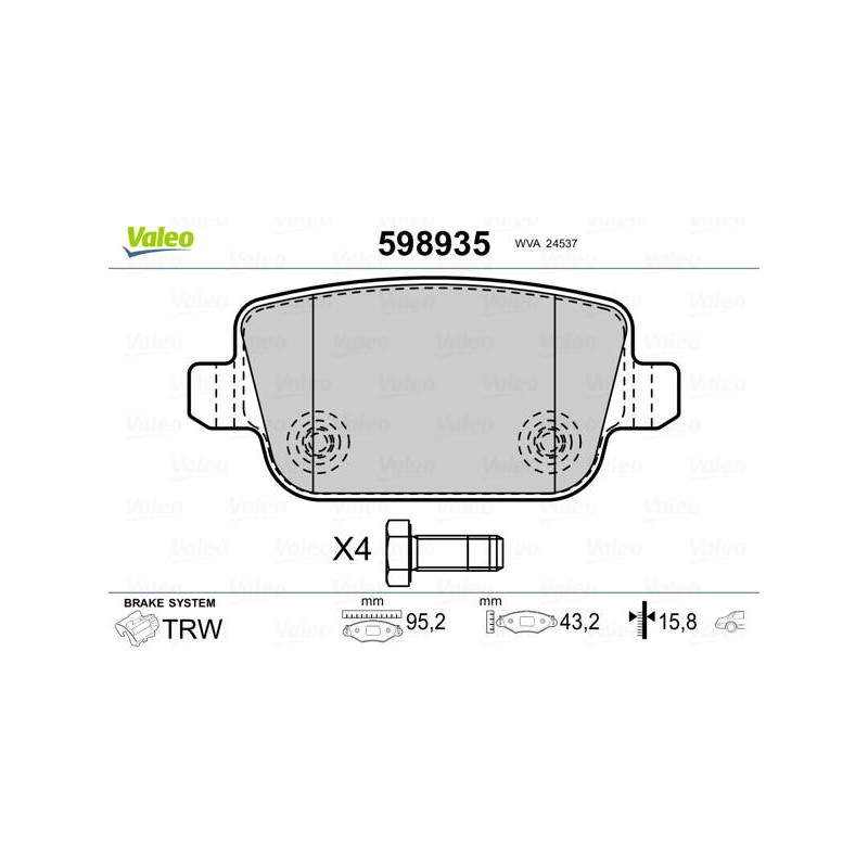 PLAQ FREIN FORD GALAXY