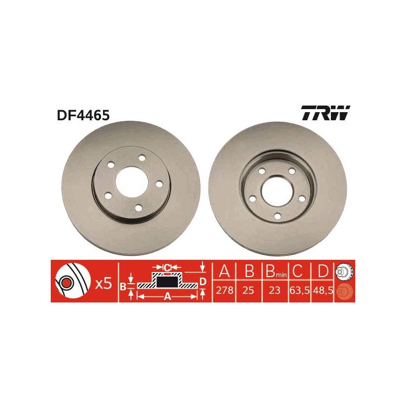 PAIRE DE DISQUES