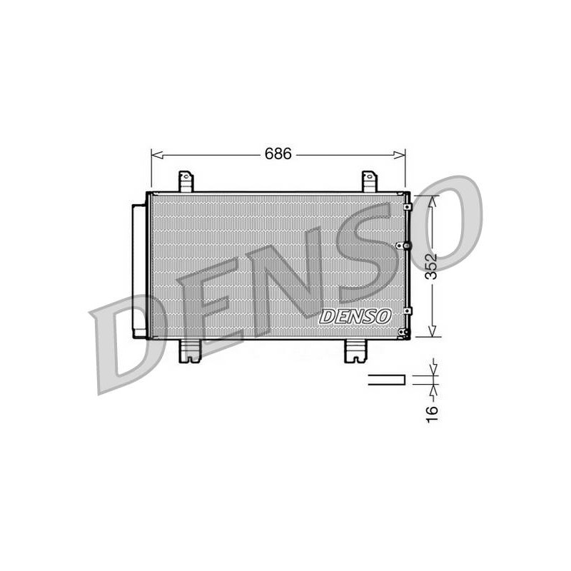 CONDENSEUR LEXUS IS250