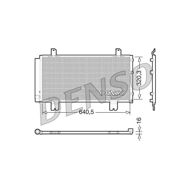 CONDENSEUR LEXUS IS350