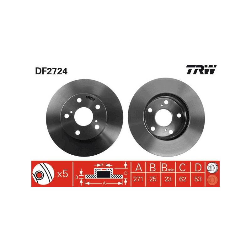 PAIRE DE DISQUES