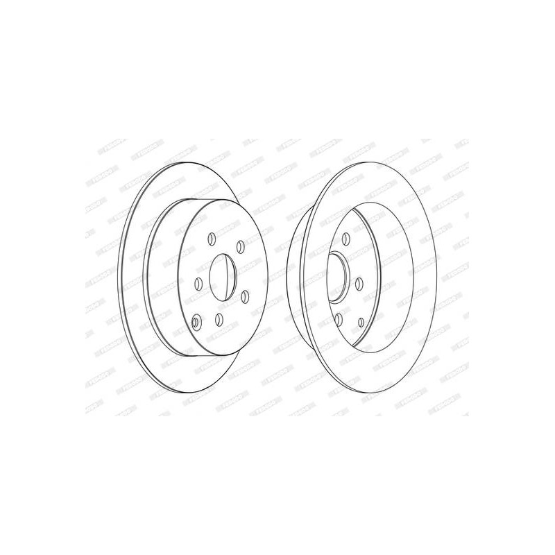DISQUES DE FREIN VL (2P.)
