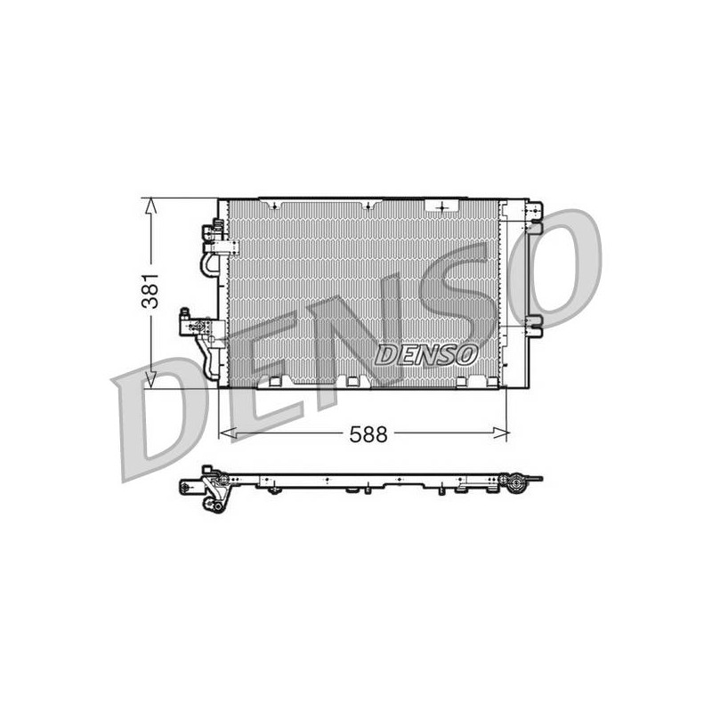 CONDENSEUR OPEL ASTRA H/ZAFIRA