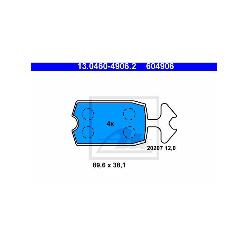 PLAQUETTES DE FREIN